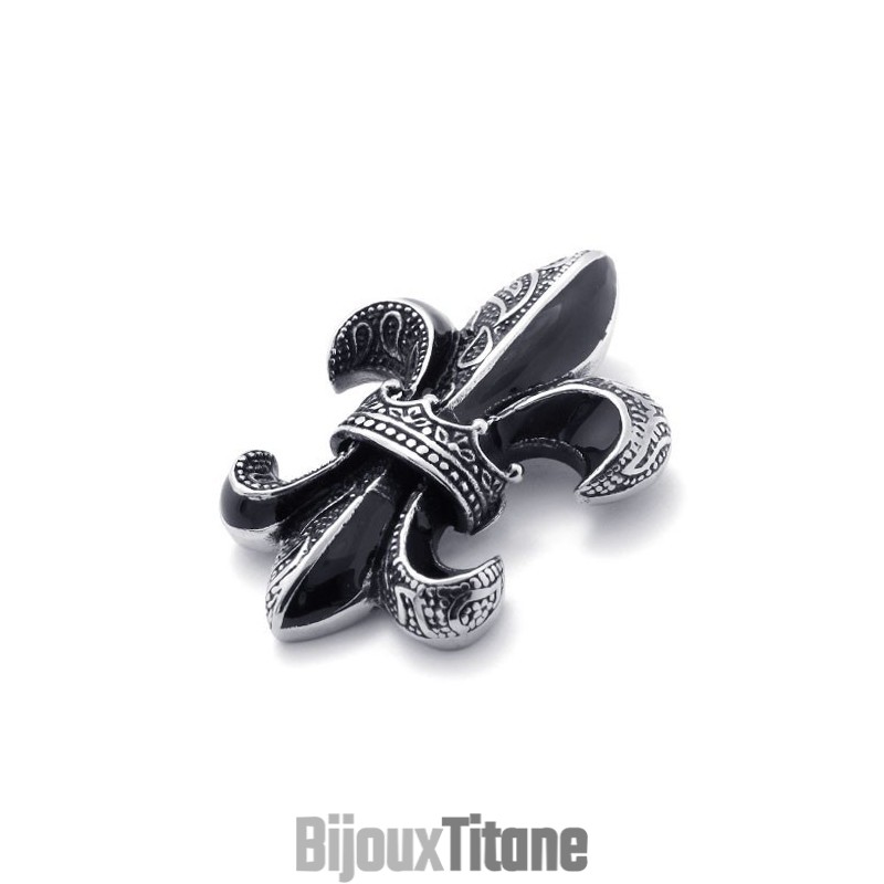 Pendentif En Titane Noir