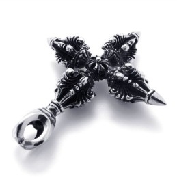 Pendentif Croix En Titane