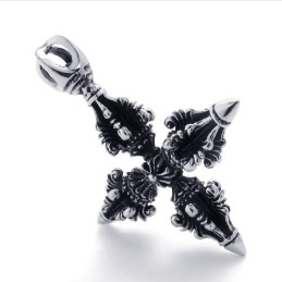 Pendentif Croix En Titane