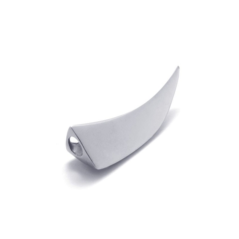 Pendentif Dent De Loup En Titane