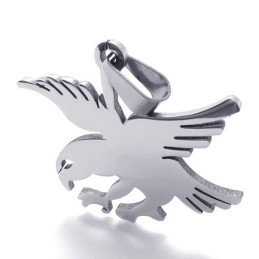 Pendentif Aigle En Titane