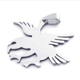 Pendentif Aigle En Titane