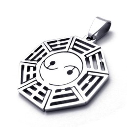 Pendentif Taichi En Titane