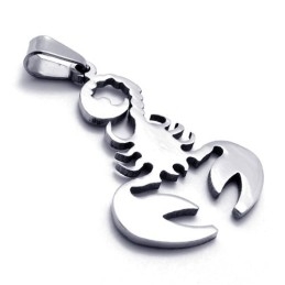 Pendentif Scorpion En Titane