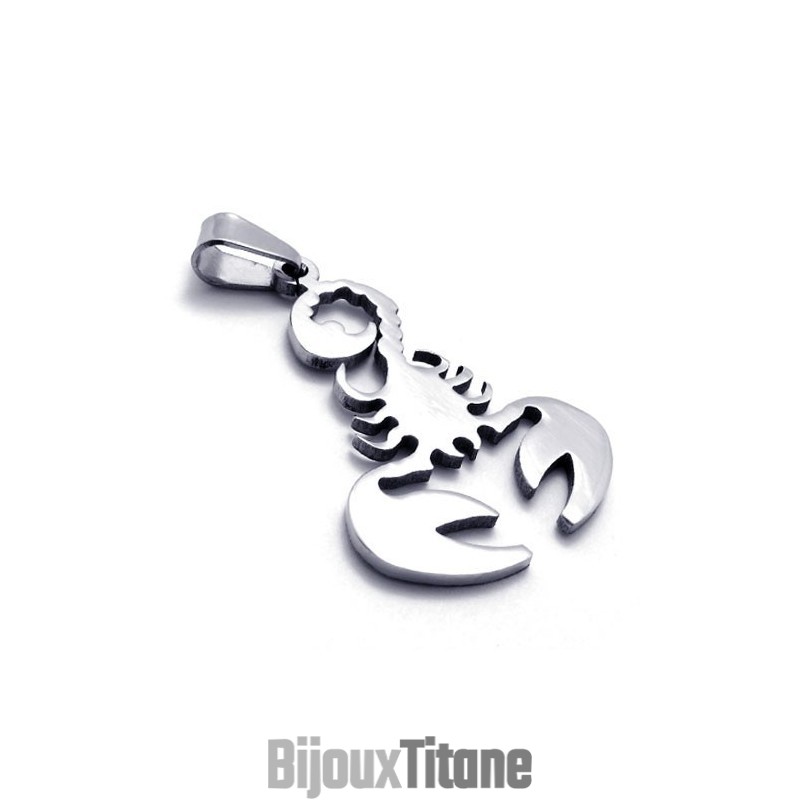 Pendentif Scorpion En Titane Pendentif Scorpion En Titane