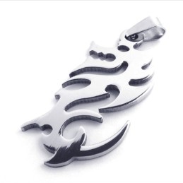 Pendentif Dragon En Titane