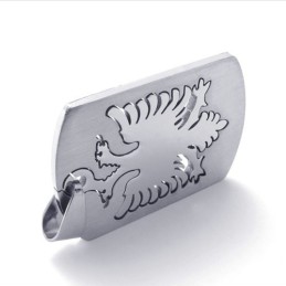 Pendentif Aigle En Titane