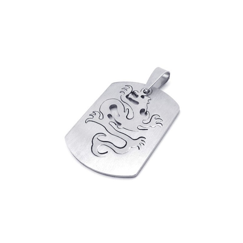 Pendentif Dragon Chinois En Titane Pendentif Dragon Chinois En Titane