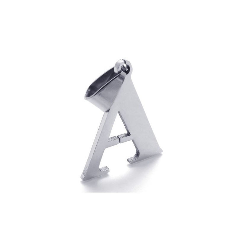 Pendentif En Titane Avec La Lettre « A » Pendentif En Titane Avec La Lettre « A »