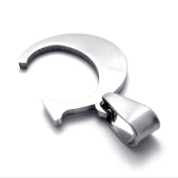 Pendentif Lettre « C » En Titane