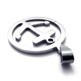 Pendentif Crochet En Titane