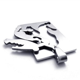 Pendentif En Titane Jouant Au Basket-Ball