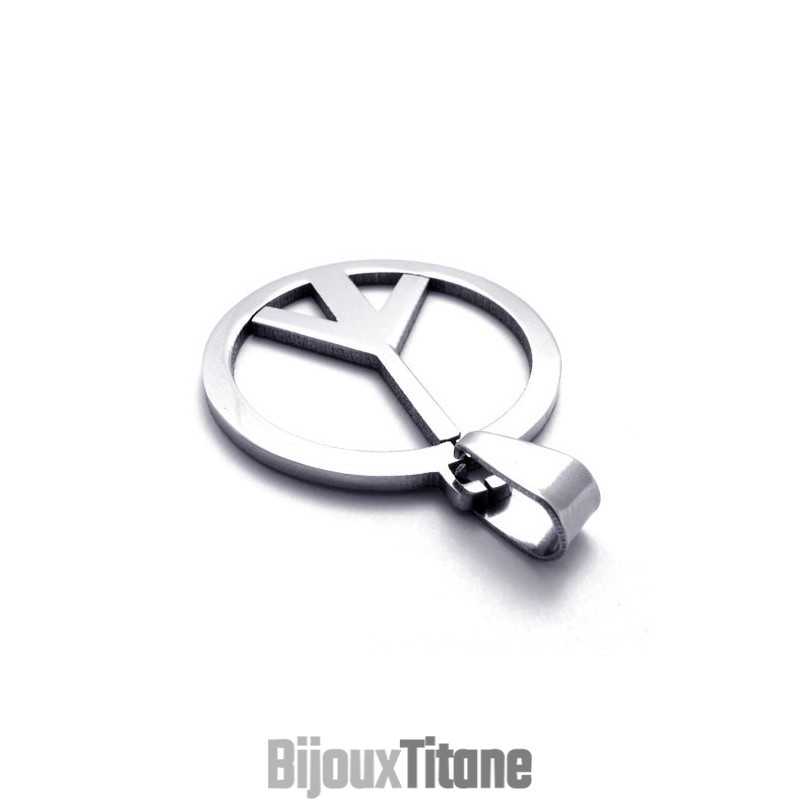Pendentif Peace En Titane Pendentif Peace En Titane