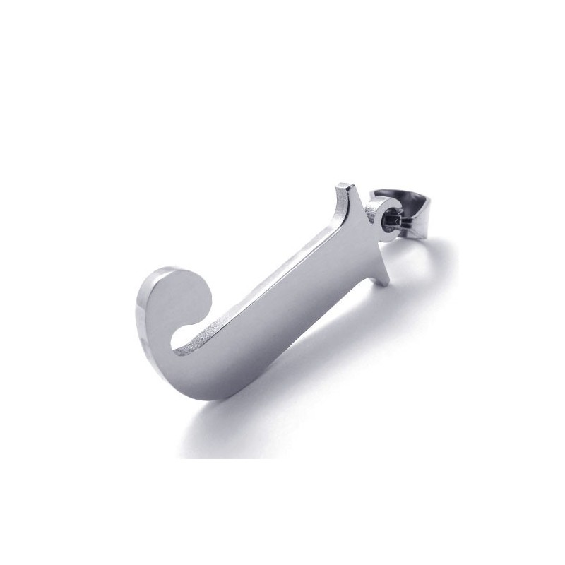 Pendentif En Titane Pour La Lettre « J » Pendentif En Titane Pour La Lettre « J »