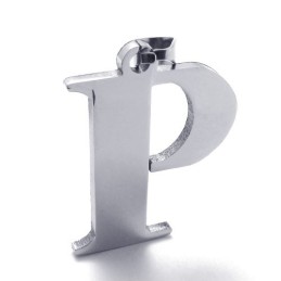Pendentif En Titane Pour La Lettre « P »