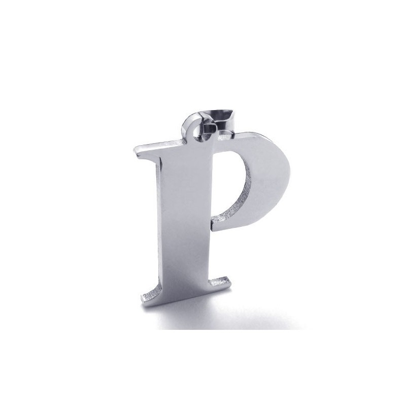 Pendentif En Titane Pour La Lettre « P » Pendentif En Titane Pour La Lettre « P »