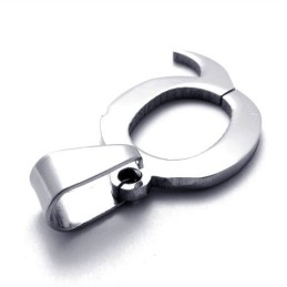 Pendentif « Q » En Titane