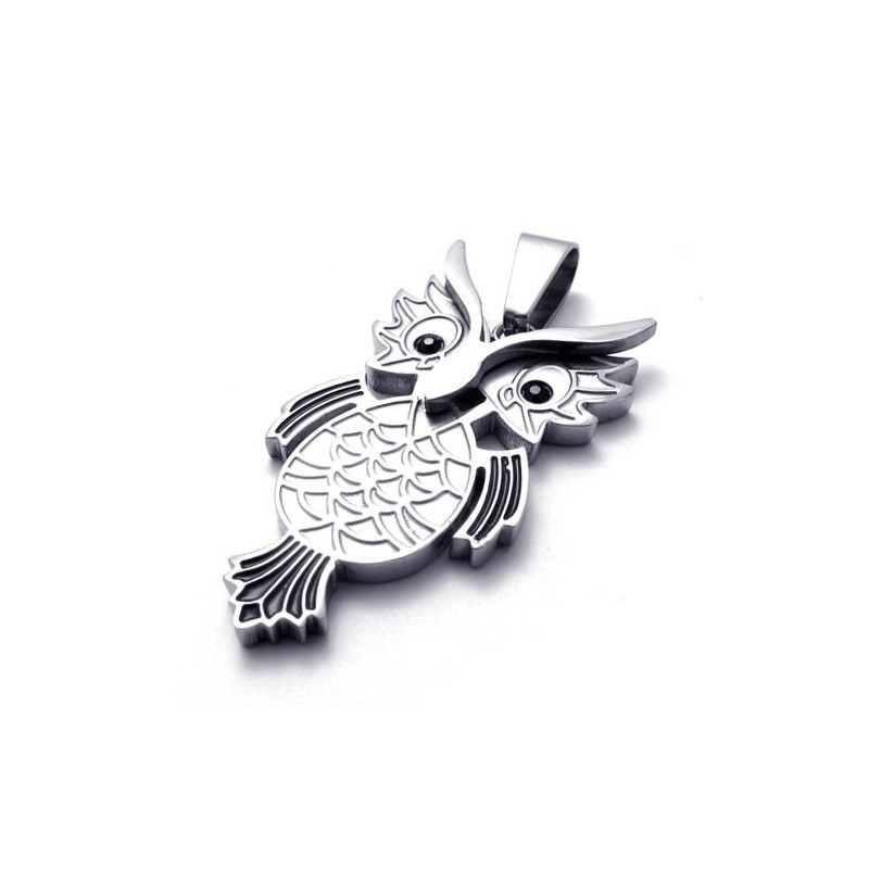 Pendentif Hibou En Titane Pendentif Hibou En Titane