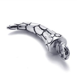 Pendentif En Corne De Bœuf En Titane