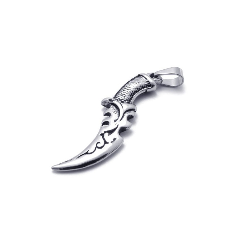 Pendentif Couteau En Titane Pendentif Couteau En Titane