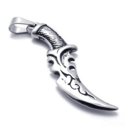 Pendentif Couteau En Titane