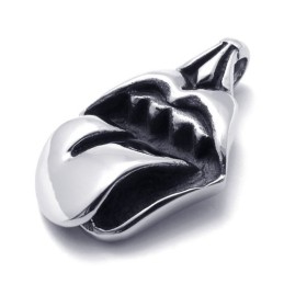 Pendentif Langue En Titane