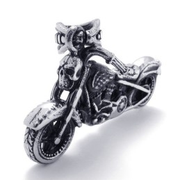 Pendentif Moto En Titane