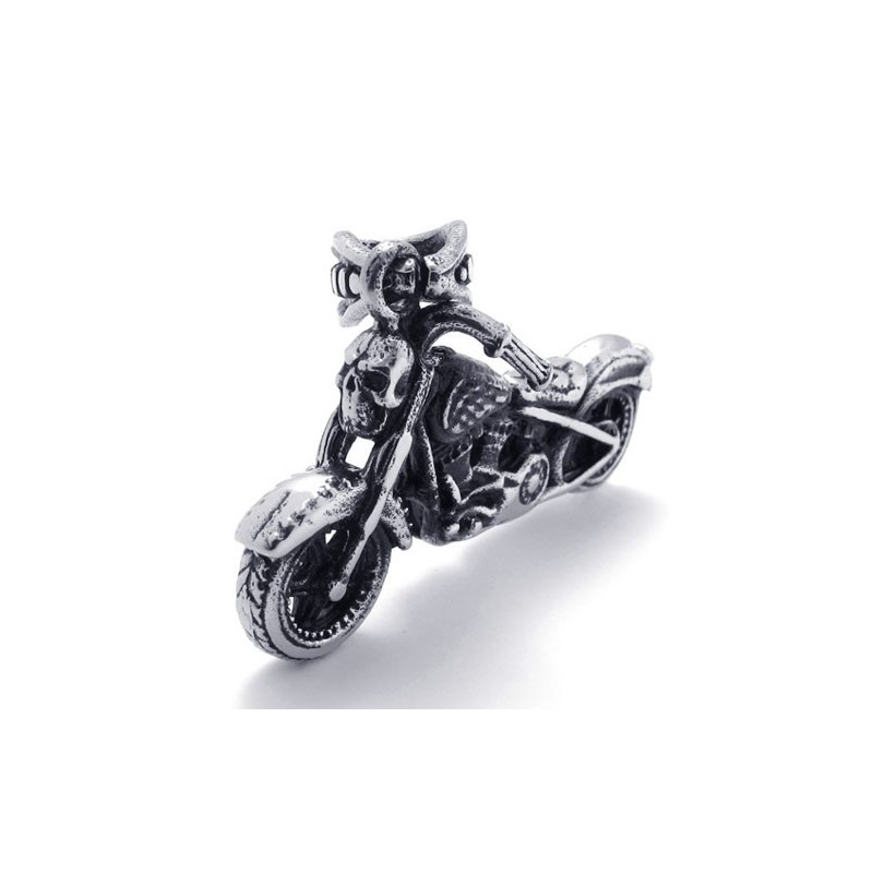 Pendentif Moto En Titane