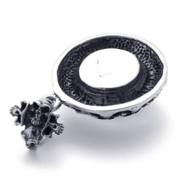 Pendentif En Titane Avec Zircon