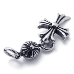 Pendentif Croix En Titane
