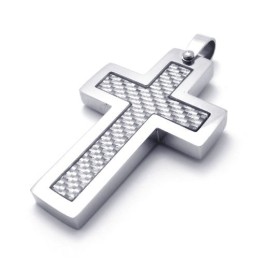 Pendentif Croix En Titane