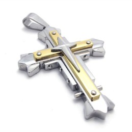 Pendentif Croix En Titane