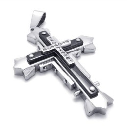 Pendentif Croix En Titane