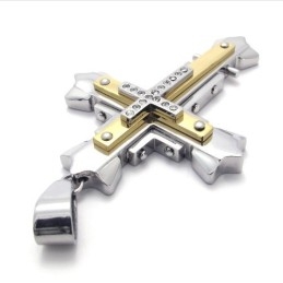 Pendentif Croix En Titane