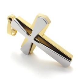 Pendentif En Or Et Titane