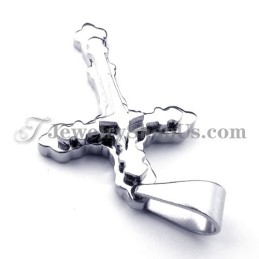 Pendentif Croix Tendance En Titane Pour Femme