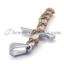 Pendentif Croix Élégant En Titane