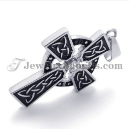Magnifique Pendentif Croix En Titane Avec Zircon