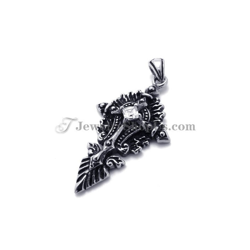 Pendentif Tendance En Titane Avec Zircon Pendentif Tendance En Titane Avec Zircon