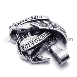 Pendentif Aigle En Titane