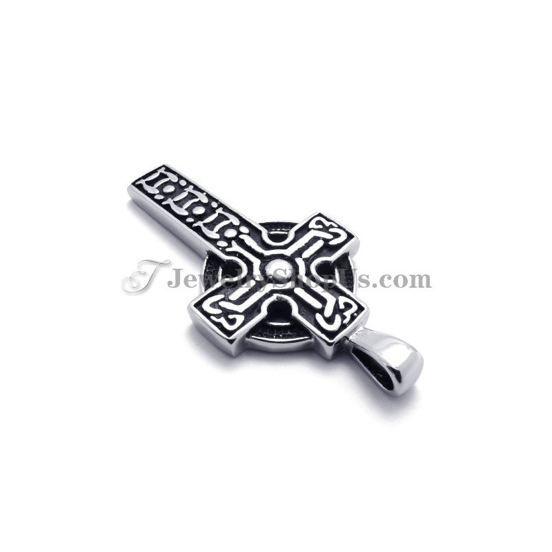 Pendentif Élégant En Titane En Forme De Croix Pendentif Élégant En Titane En Forme De Croix