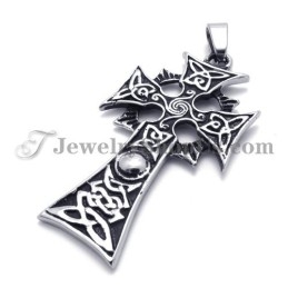 Magnifique Pendentif Croix En Titane