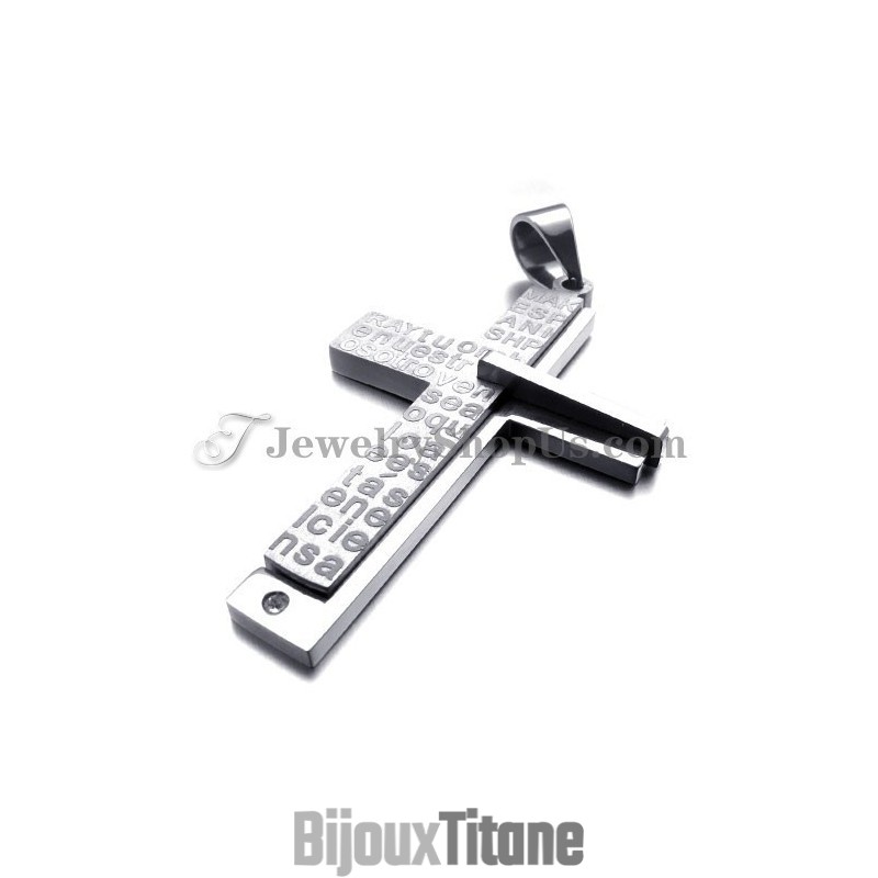Magnifique Pendentif Croix En Titane Magnifique Pendentif Croix En Titane