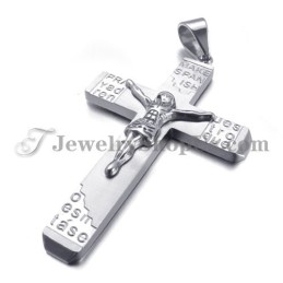 Magnifique Pendentif En Titane En Forme De Croix De Jésus