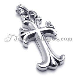 Pendentif Croix Classique En Titane