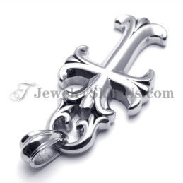 Pendentif Croix Classique En Titane
