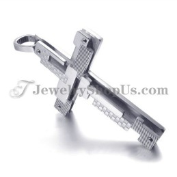Pendentif Croix En Titane Tendance