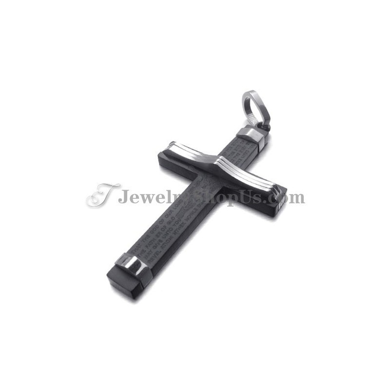 Pendentif Croix Noire En Titane Tendance Pendentif Croix Noire En Titane Tendance