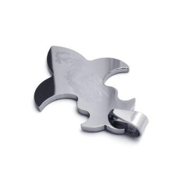 Collier Avec Pendentif Croix Dragon En Acier Tungstène Pour Homme (Neuf)