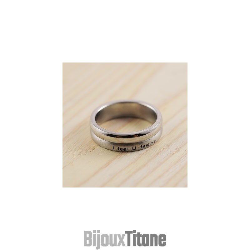 Bague Simple En Titane Bague Simple En Titane